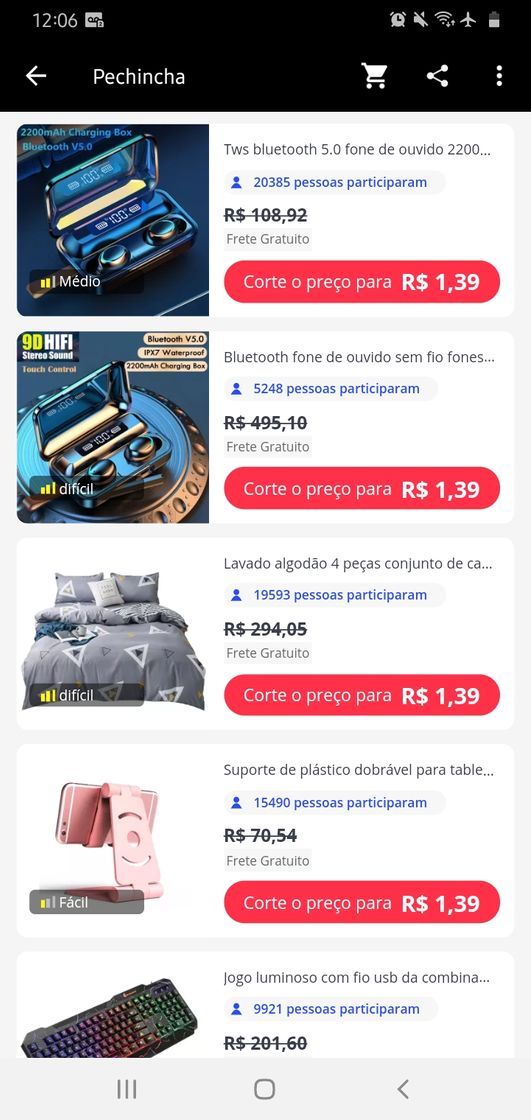 Moda DICA: FAÇA COMPRAS POR APENAS 1 REAL E COM FRETES GRATIS