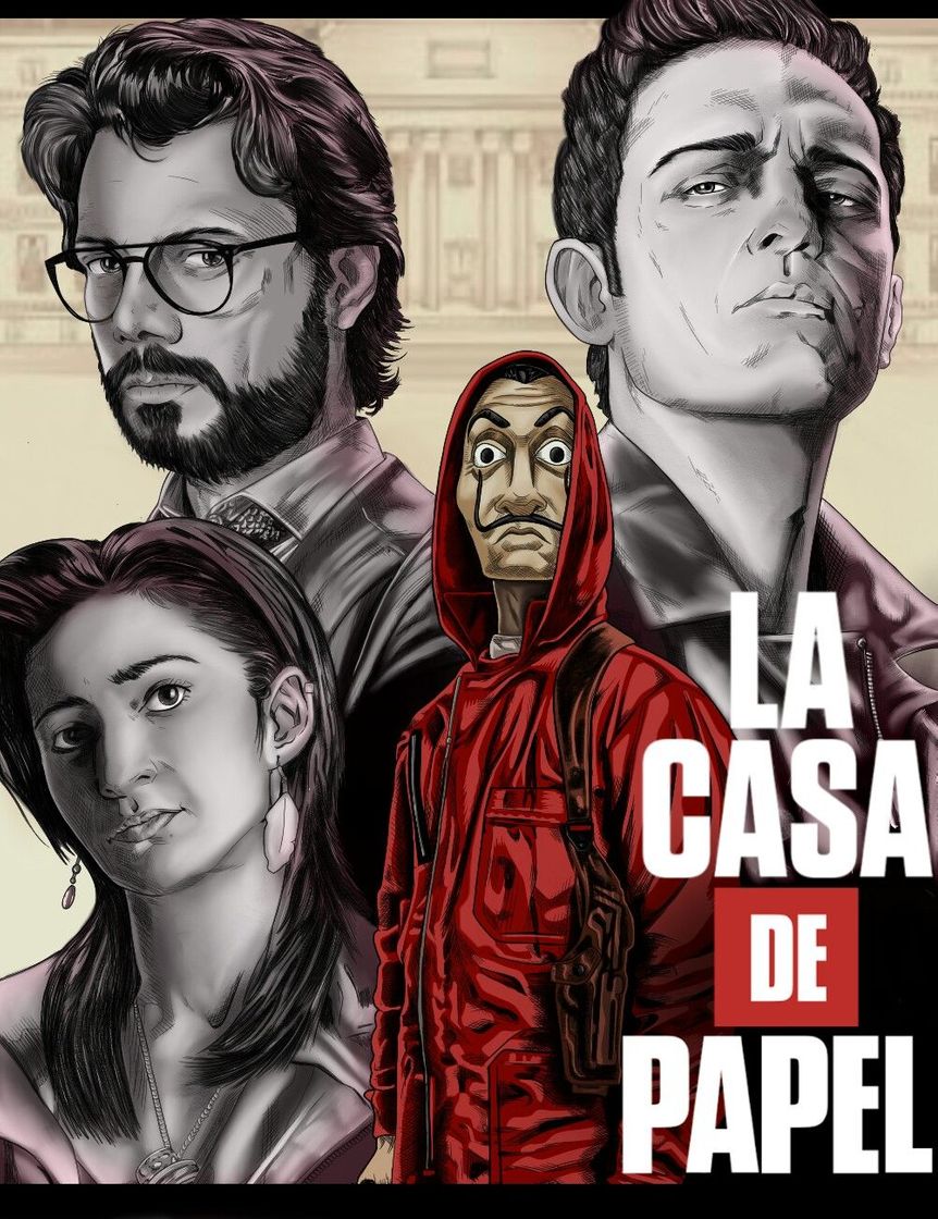 Serie La casa de papel melhor série de ladrões 💕🎥