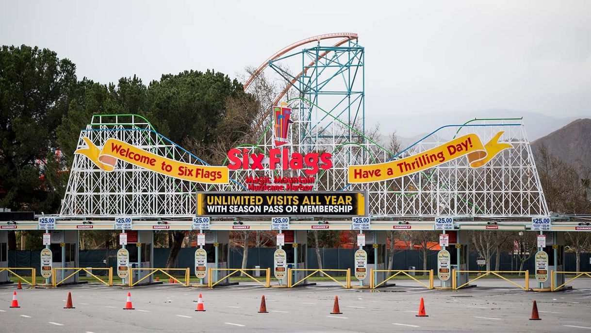 Place Six Flags Magic Mountain