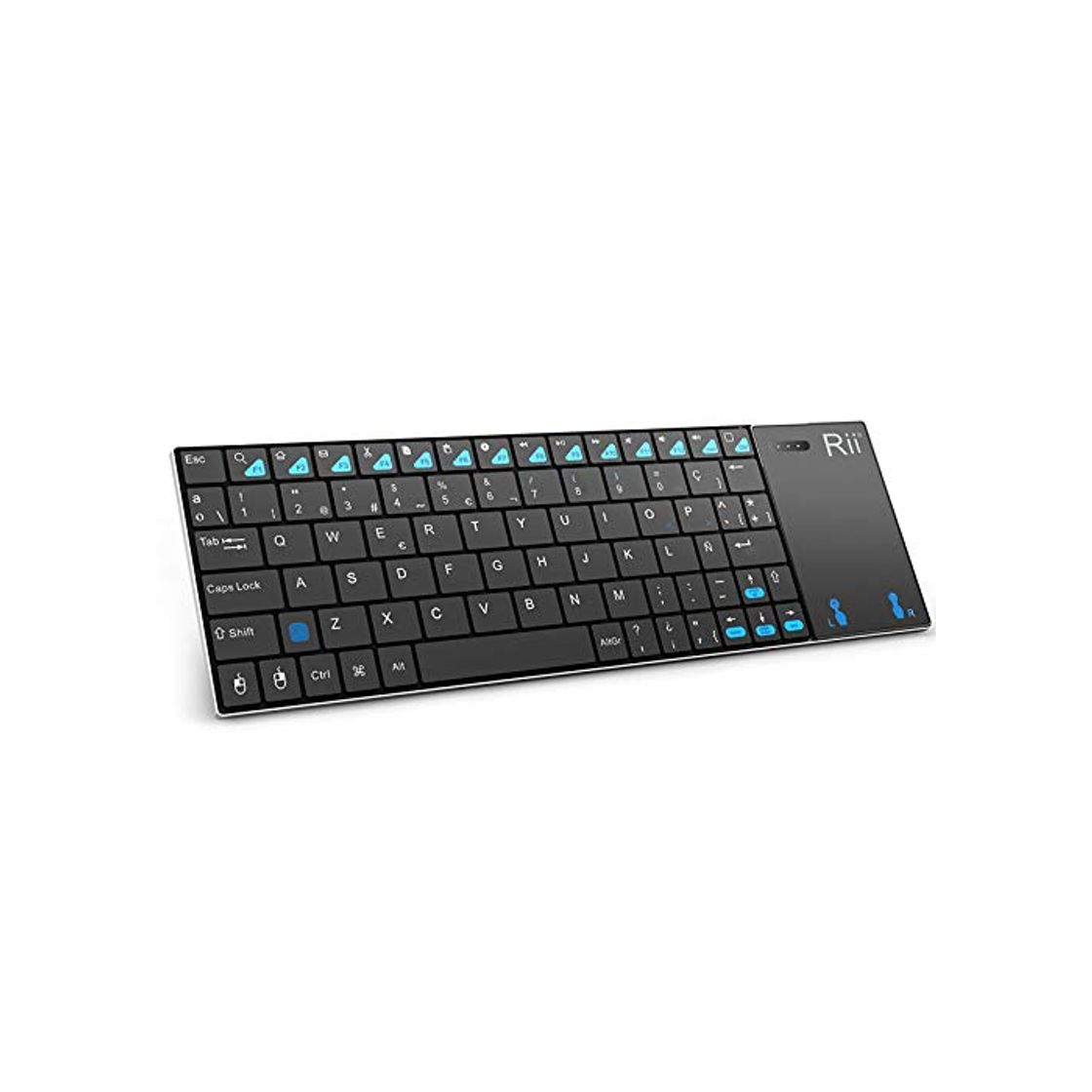 Electronic Rii K12 Mini - Teclado con touchpad