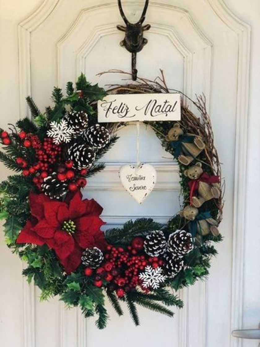 Social Decorações de grinaldas de Natal