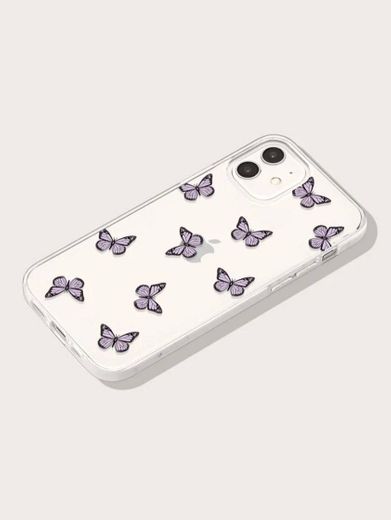 Iphone Case violet butterflies 
