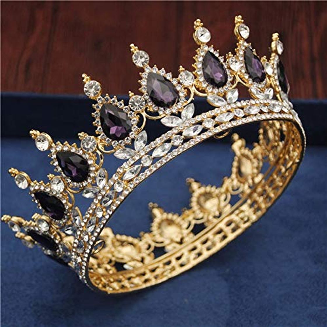 Moda YTG Cristal do Real Rainha Vendimia Rei Tiaras e Coroas Hombres/Mujeres certamen