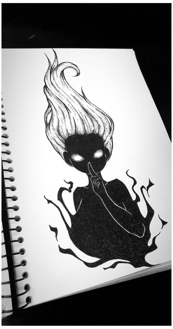 Social Desenho em preto e branco