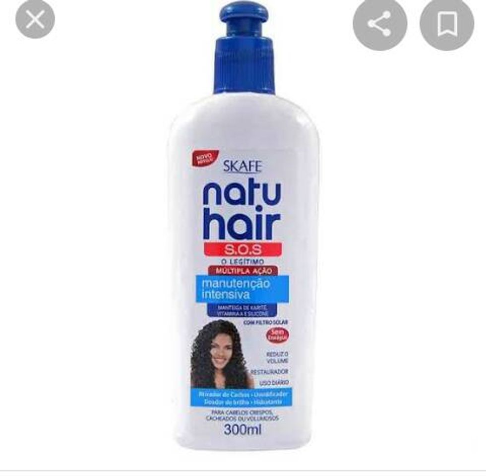 Fashion Ativador De Cachos SOS Natu Hair Skafe 300ml - eBena