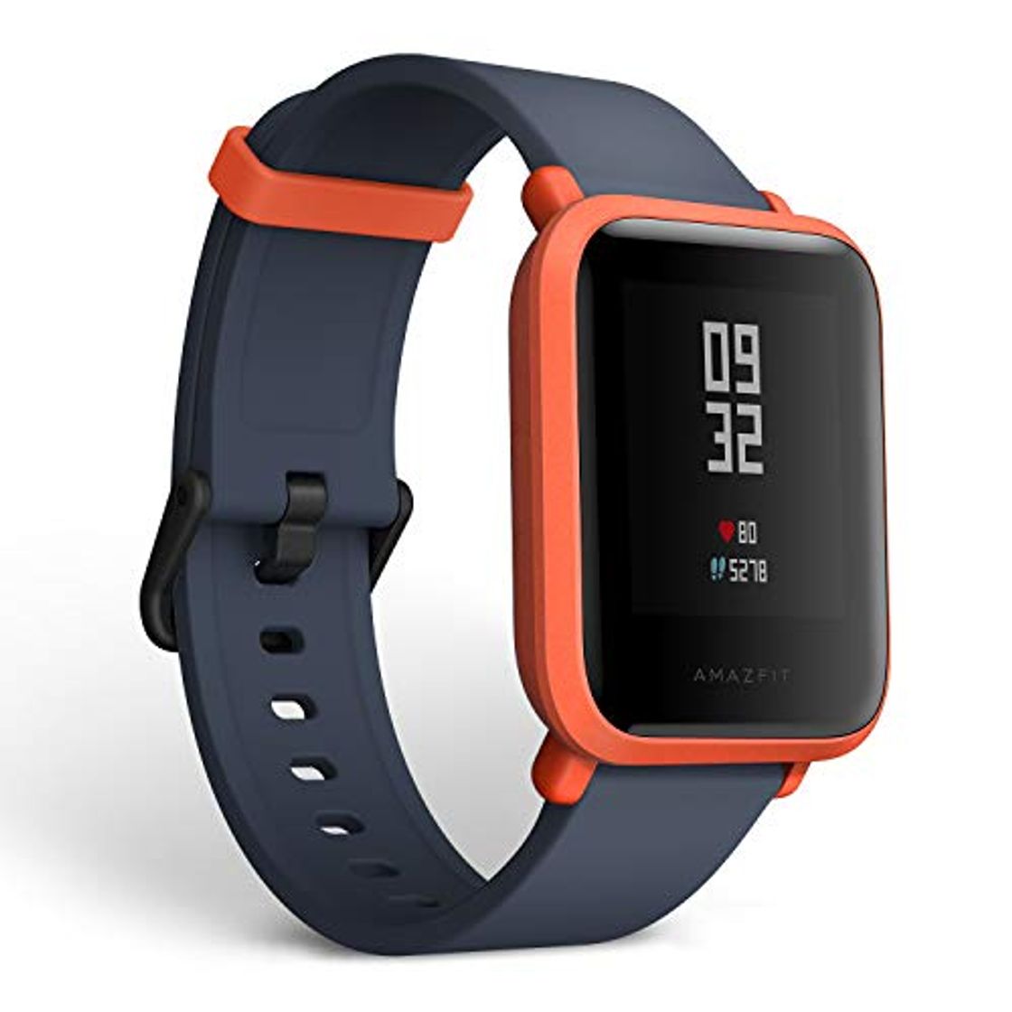 Fitness Amazifit Bip A1608 - Smartwatch, Color Rojo