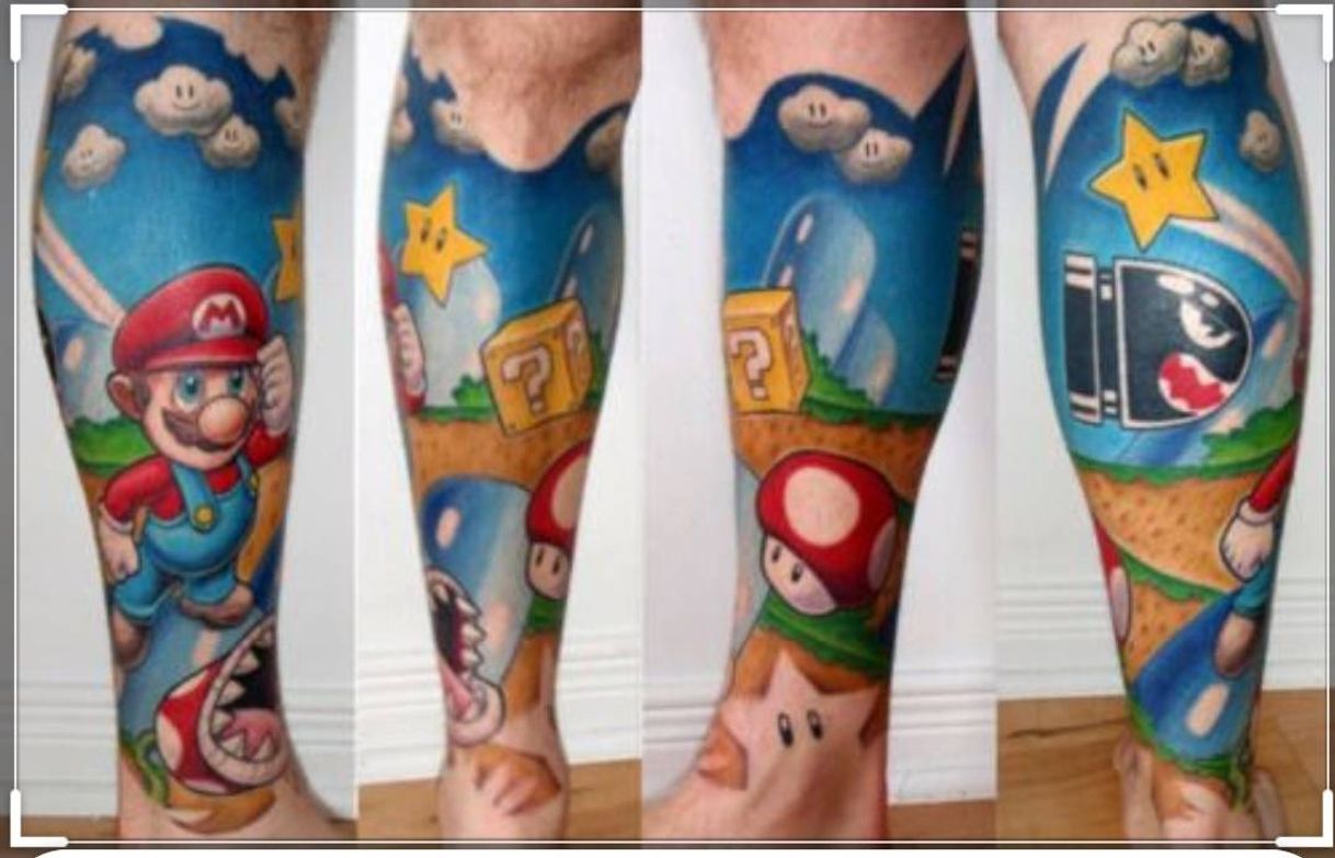 Moda Super Mário Tatto 🍄