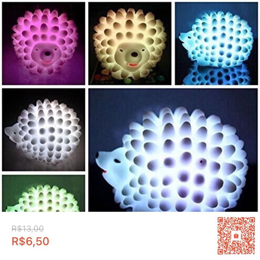 Moda Decoração em led