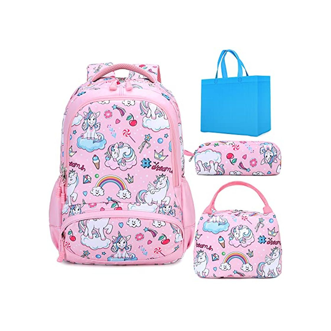 Moda Mochila Unicornio Niños Impermeable Mochila Escolar para Adolescente Pequeñas Mochilas Infantil Bolso