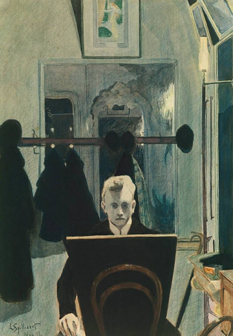 Fashion Self-Portrait (Leon Spilliaert)