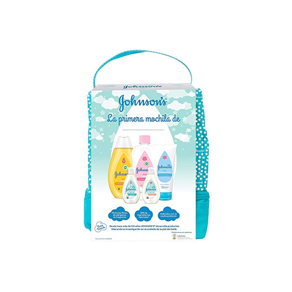 Productos Johnson's Baby Pack Bebe Mi Primera Mochila