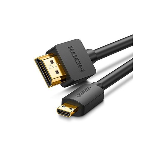 UGREEN Cable Micro HDMI a HDMI Adaptador Micro HDMI to HDMI 3D