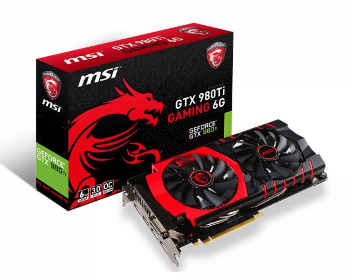 Products GeForce GTX 980 Ti GAMING 6G