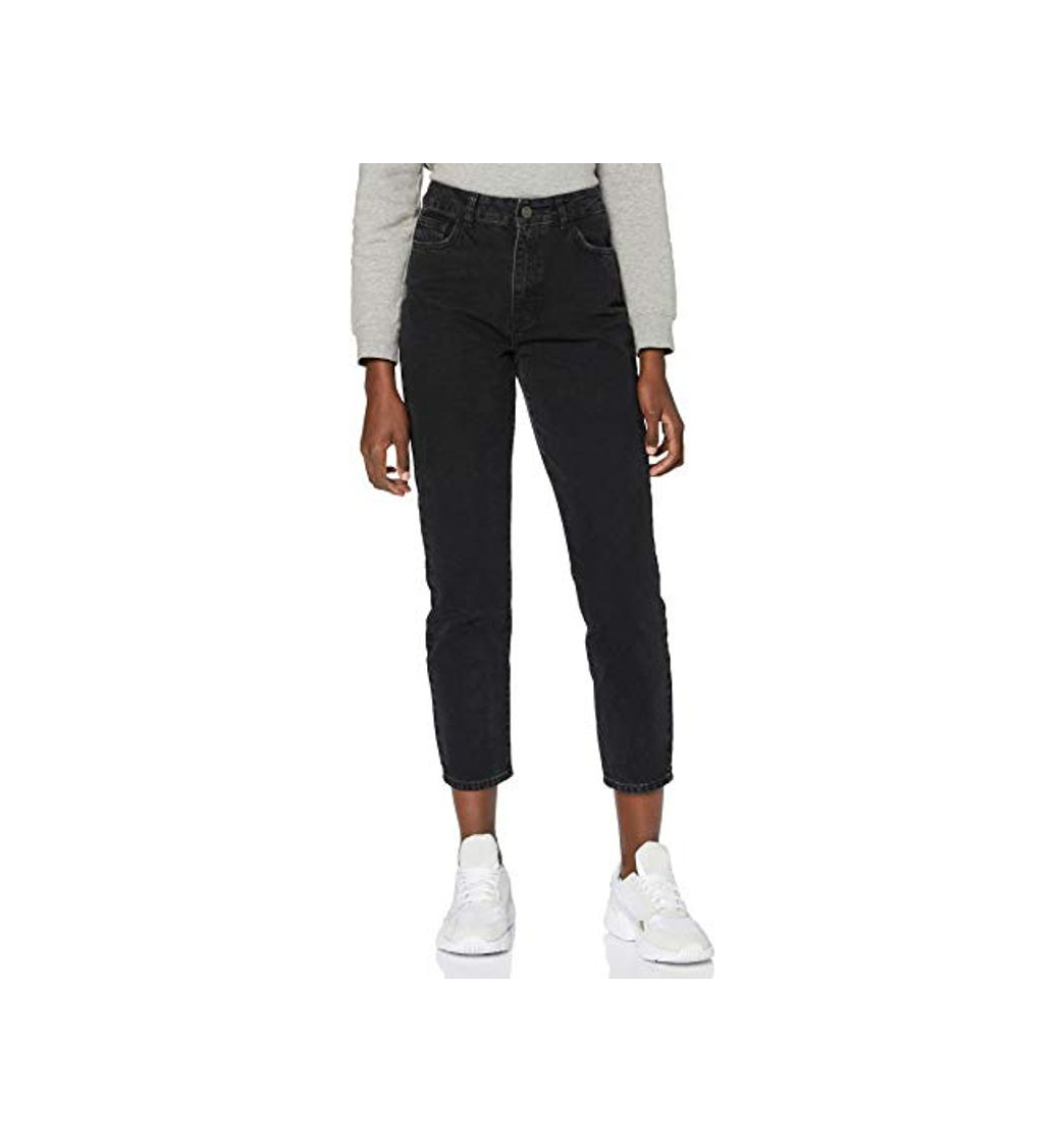 Social Noisy May Nmisabel HW Ankl Mom JNS Ki049bl Bg Noos Jeans, Negro,