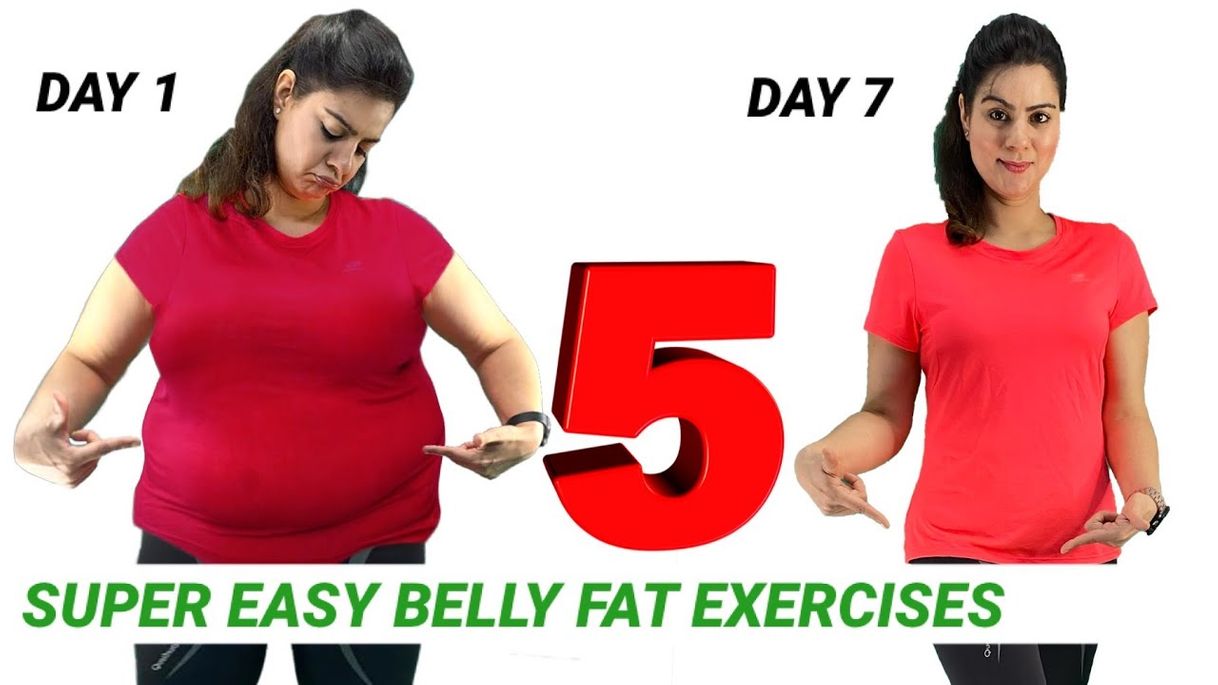 Fashion Easy Exercise To Lose Belly Fat At Home For Beginners - YouTube