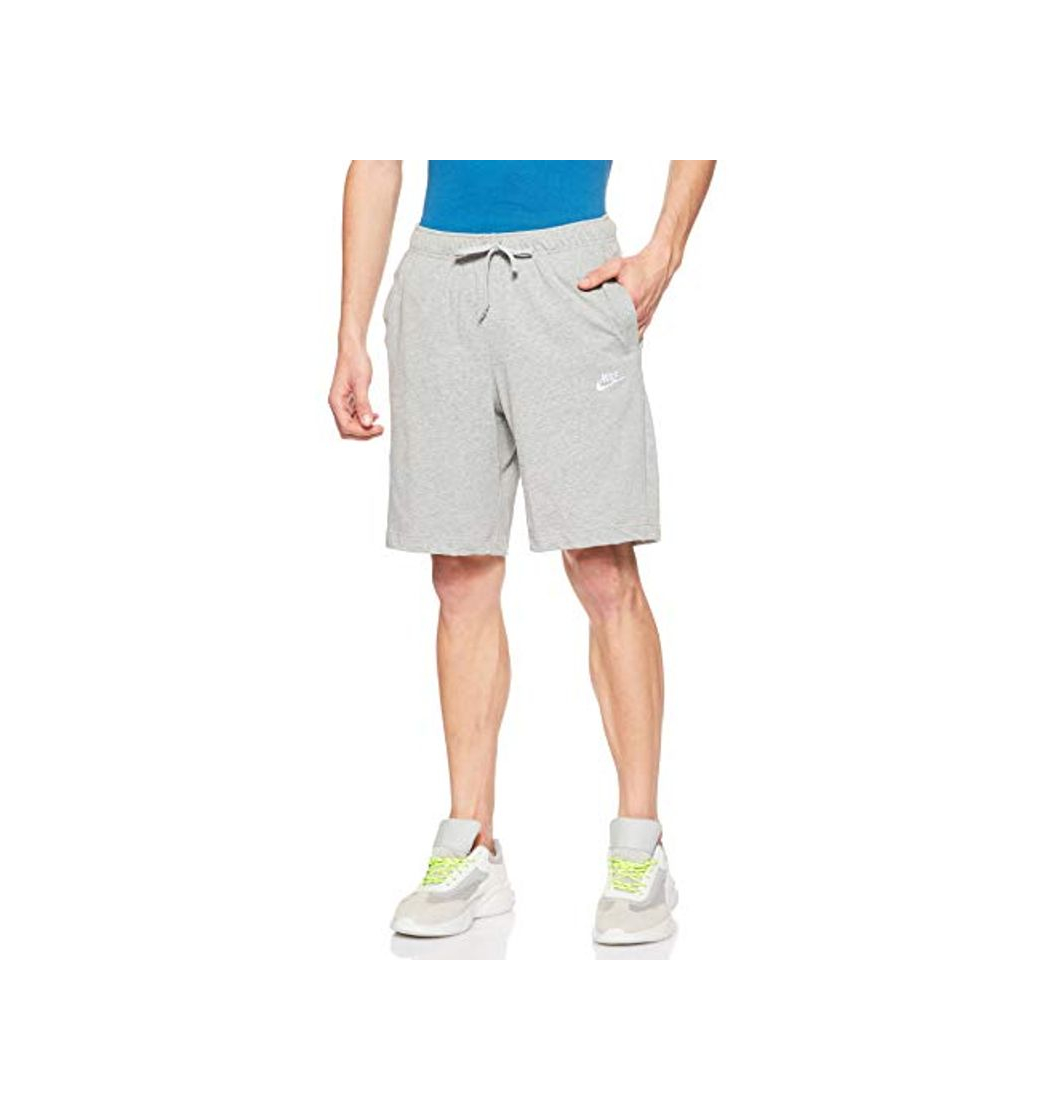 Fashion NIKE Club Short JSY Pantalones Cortos, Hombre, Gris