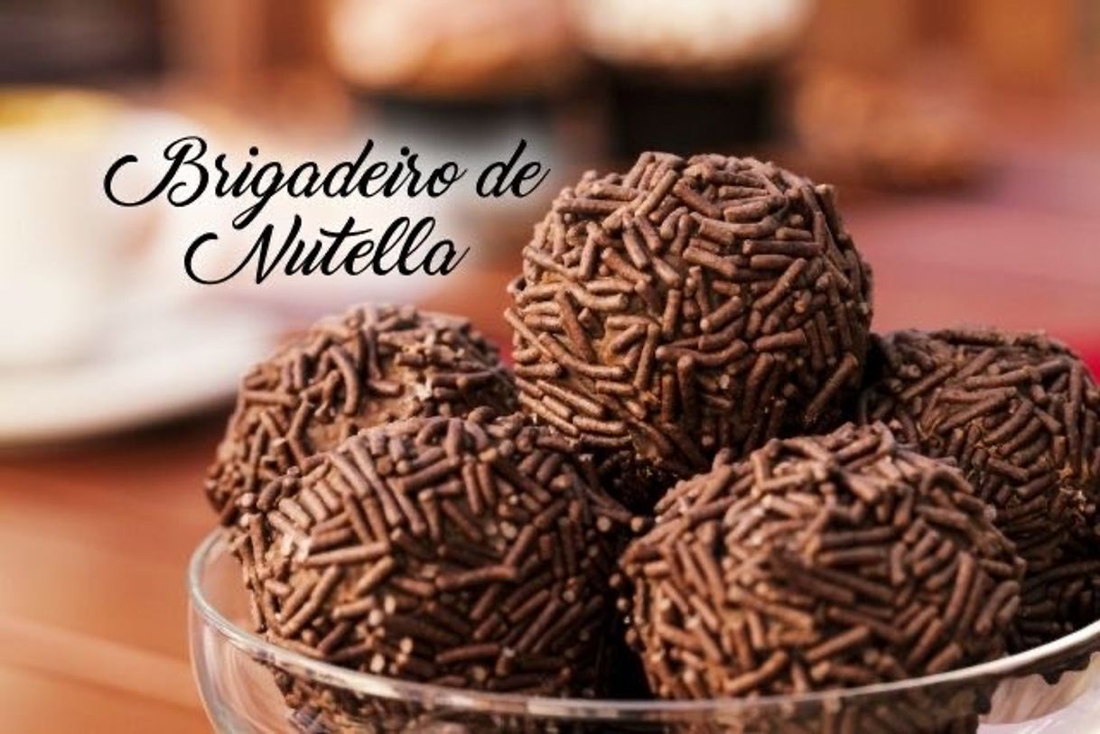 Moda Brigadeiro de Nutella 😋