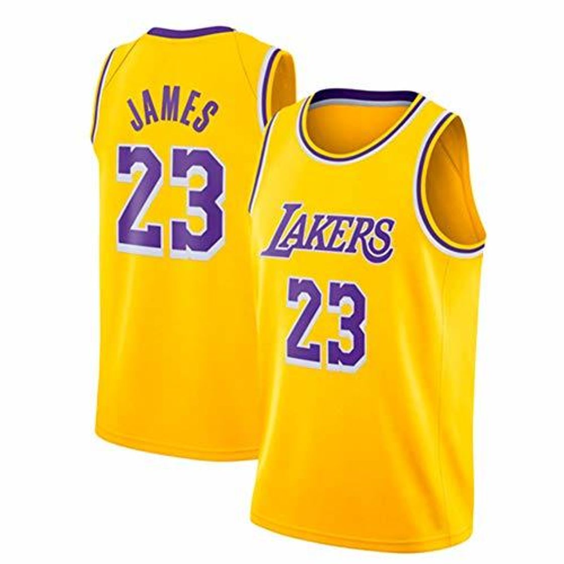 Producto JINHAO Camiseta de Baloncesto Masculino NBA Lakers # 23 Lebron James Mesh