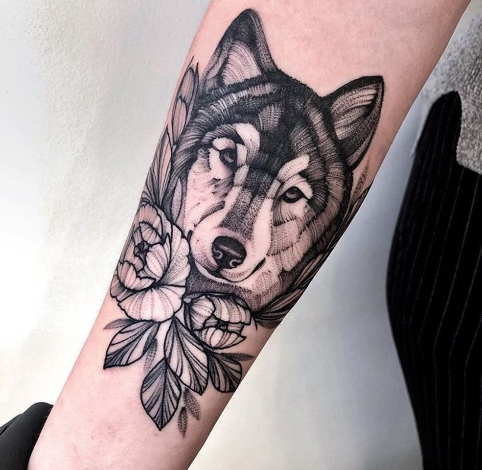 Fashion Tatto Lobo