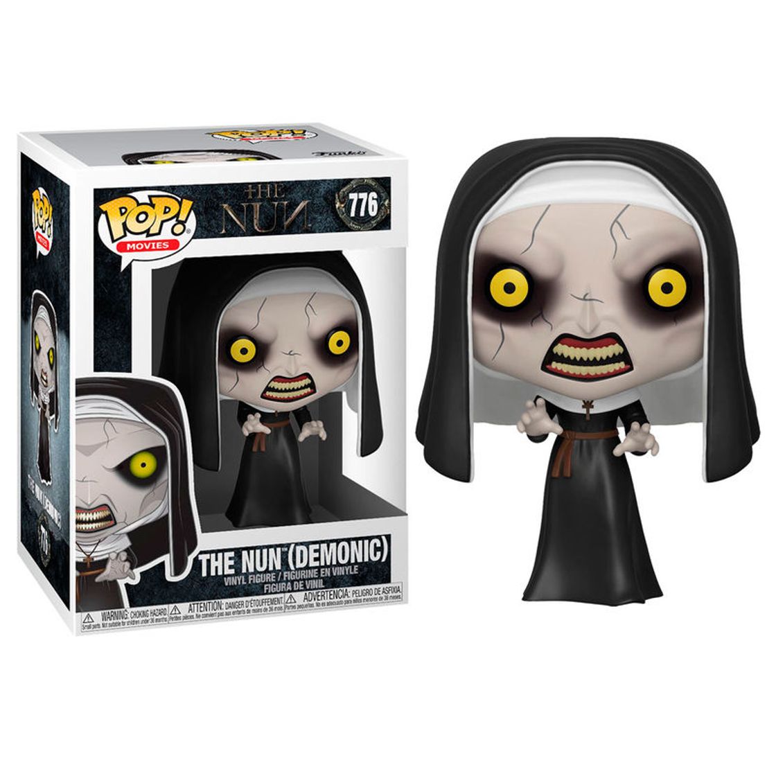 Game Funko- Pop Figura de Vinilo: Películas: The Demonic Nun Coleccionable, Multicolor