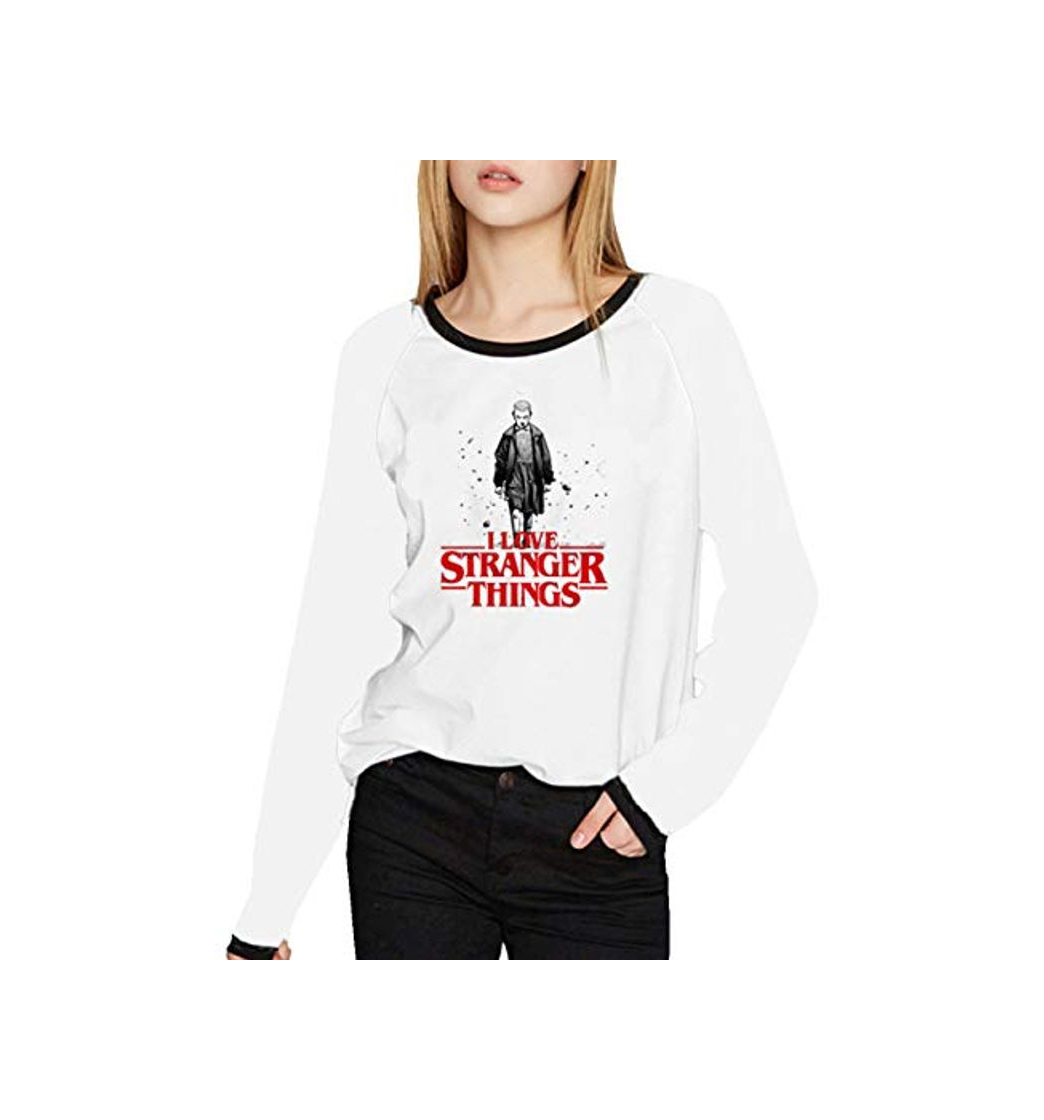 Moda Camiseta Stranger Things Niña, Stranger Things Camisetas de Manga Larga Mujer Impresión