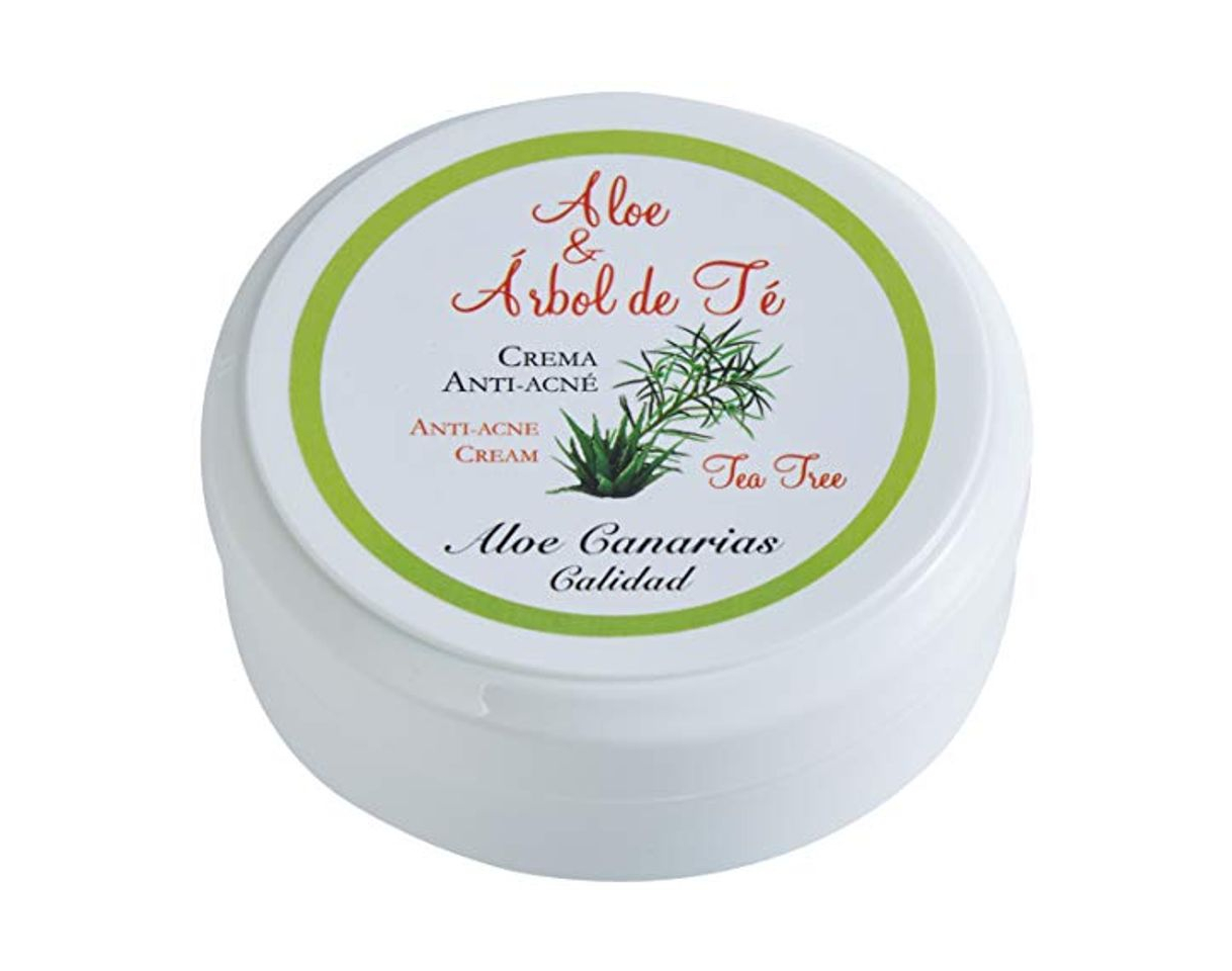 Productos Aloe Canarias 200010 - Crema de aloe vera y árbol del té