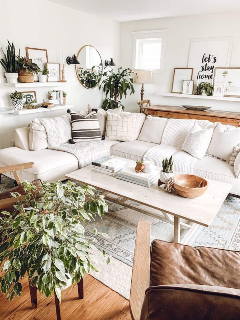 Social Boho living room decor 