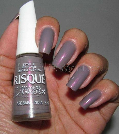 Nome do esmalte da Risque - are baba índia