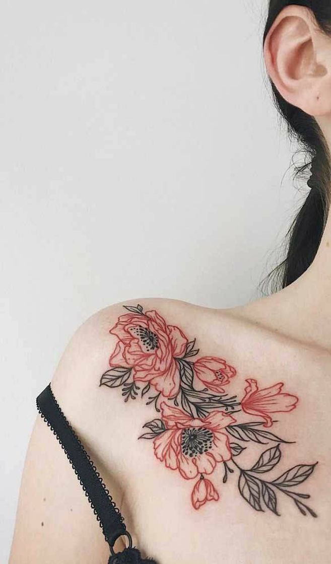 Fashion Estilo de flores diferentes tatuagem