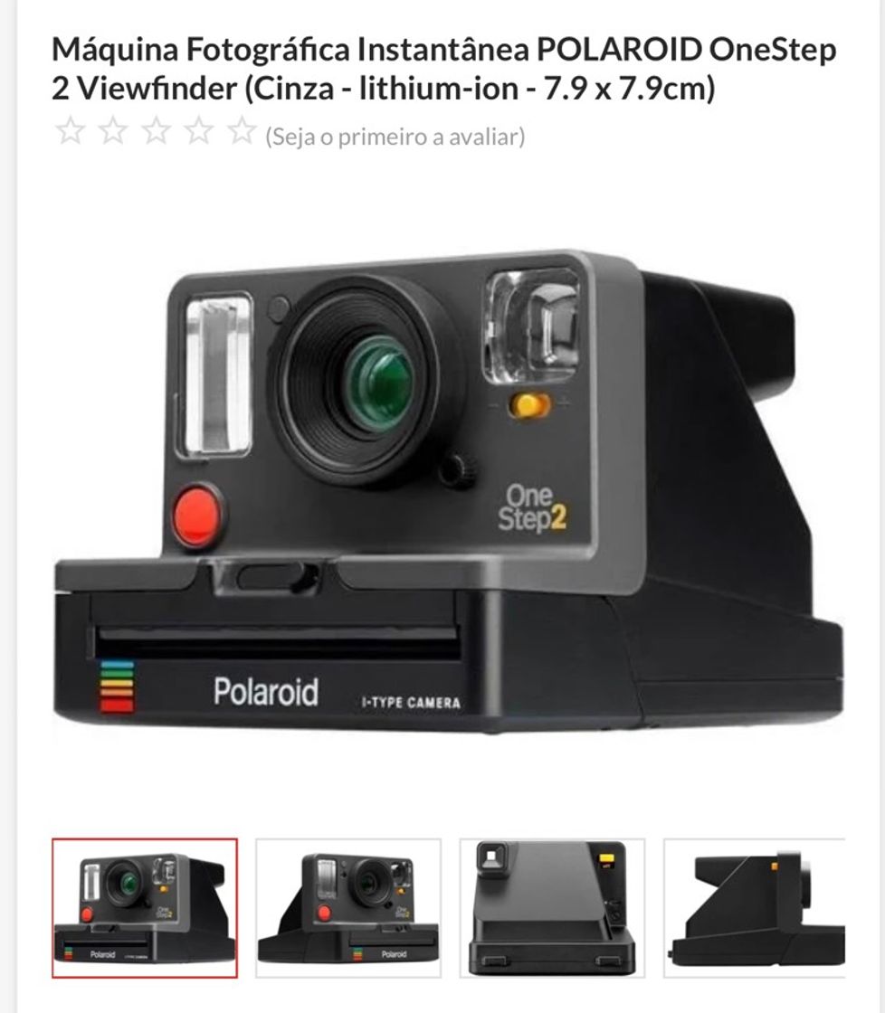 Products Máquina Fotográfica Instantânea POLAROID OneStep 2 Viewfinder 