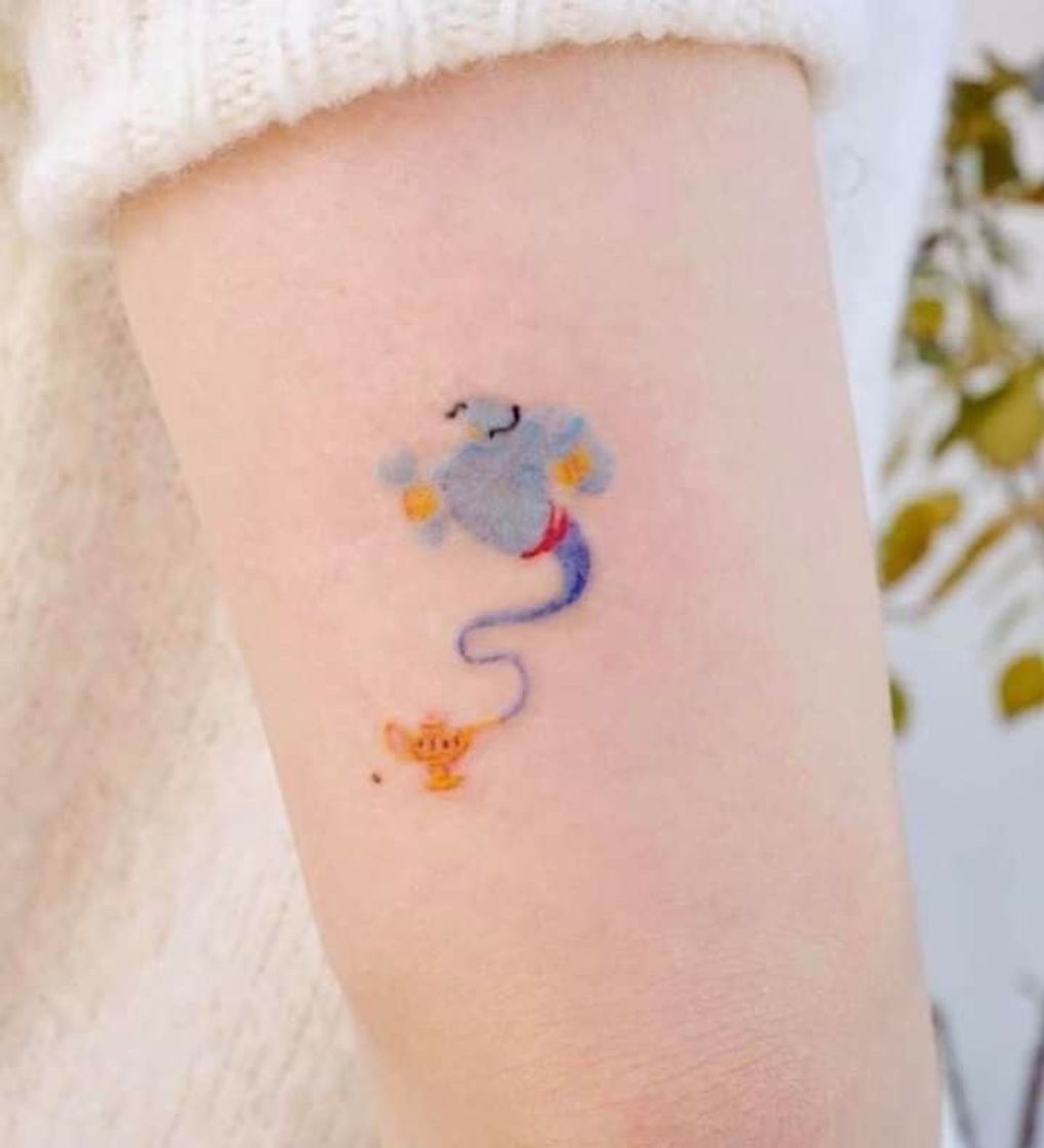 Fashion Tatuagem Aladdin 🧞‍♂️