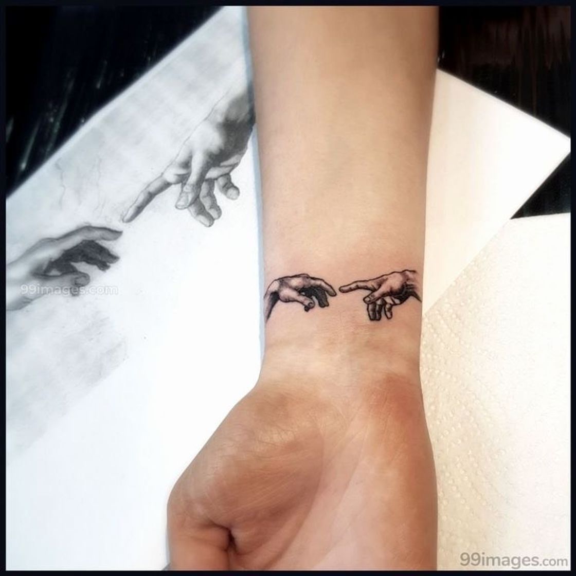 Moda Tatuagem mãos