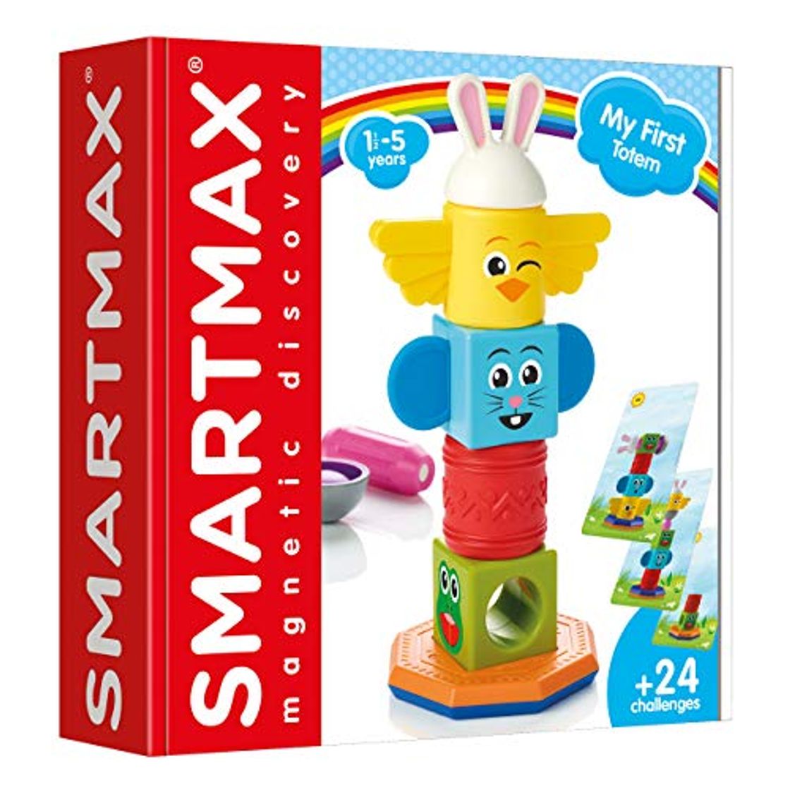 Product smart games My First Totem, Bloques Construccion Bebe, Juegos de Mesa Bebes,