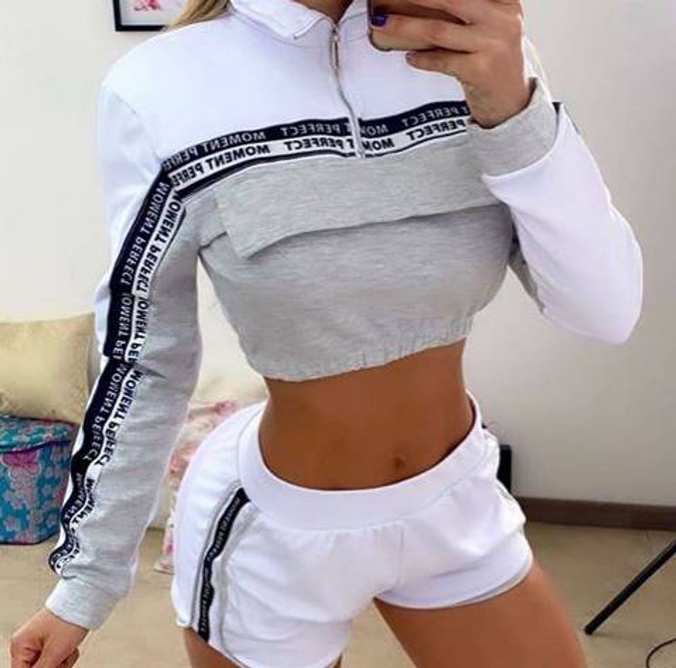 Fashion Conjunto fitness womem