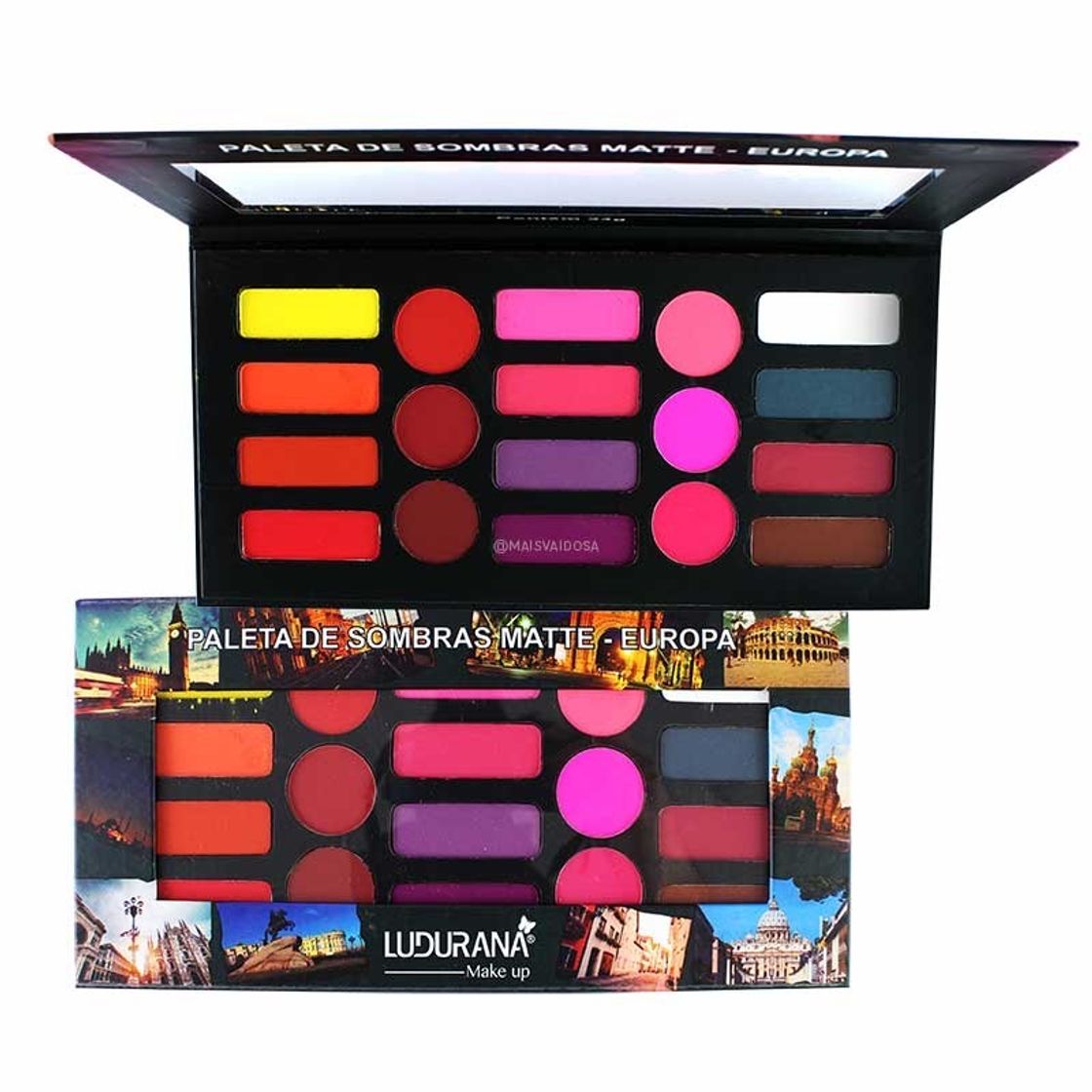 Moda Paleta de sombras Ludurana 