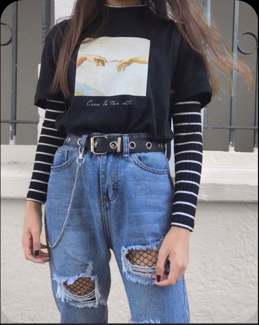 Moda Look 90s🖤