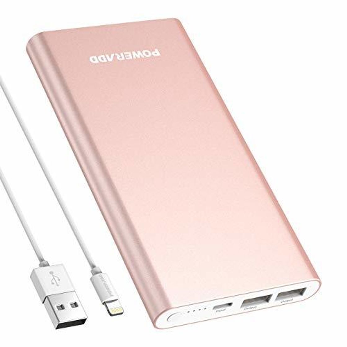 Social POWERADD Pilot 4GS 12000mAh Power Bank Cargador Portátil Dual Puerto Salida