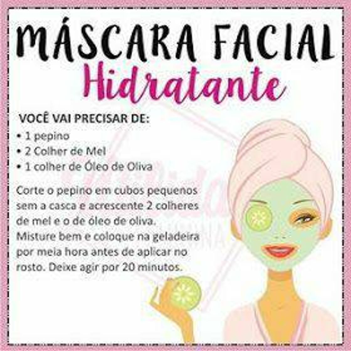 Fashion Receita para o rosto(skin care)