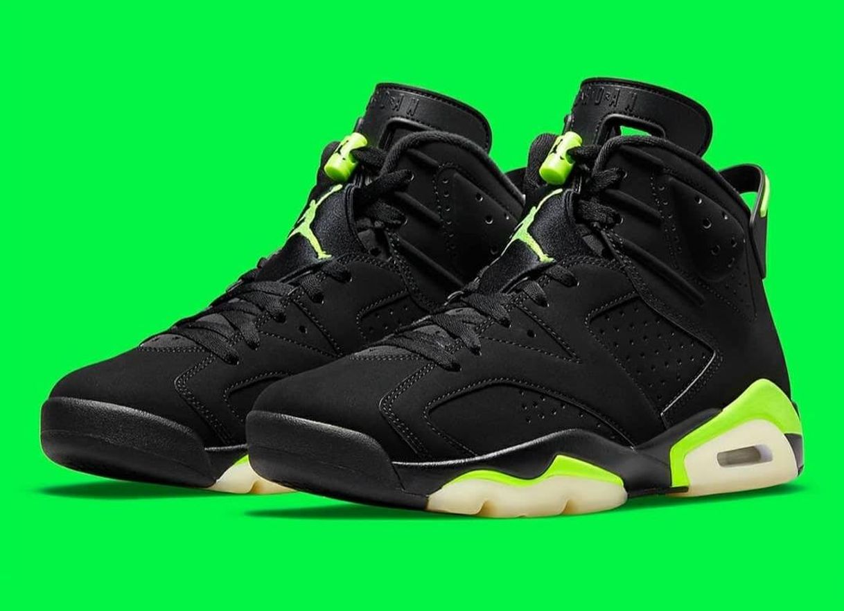 Moda Air Jordan 6 Eletric Green