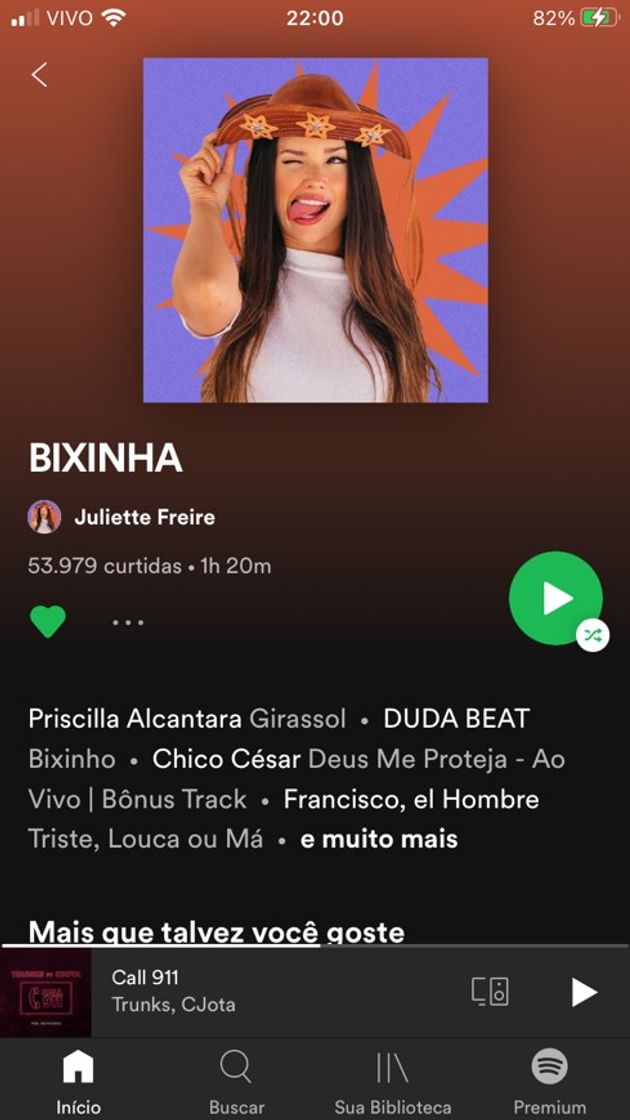 Canción Playlist Juliette BBB21