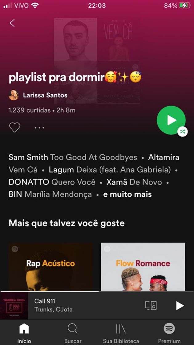 Canción Quer uma playlist mais calma pra dormir? aqui está!!!