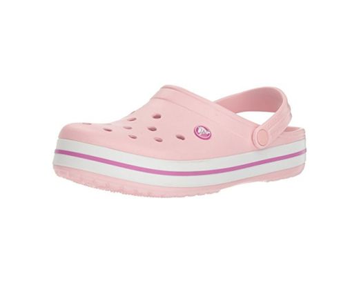 Crocs Crocband U, Zuecos Unisex Adulto, Rosa