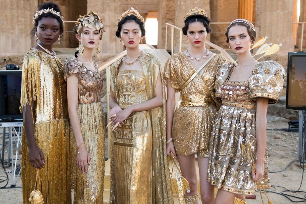 Moda Fashion Show da Dolce&Gabbana "Valley Of The Temples"