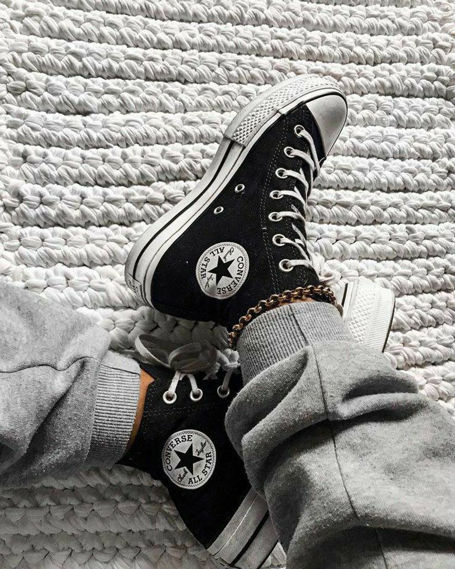 Fashion Tênis Converse Chuck Taylor All Star Core Hi Preto