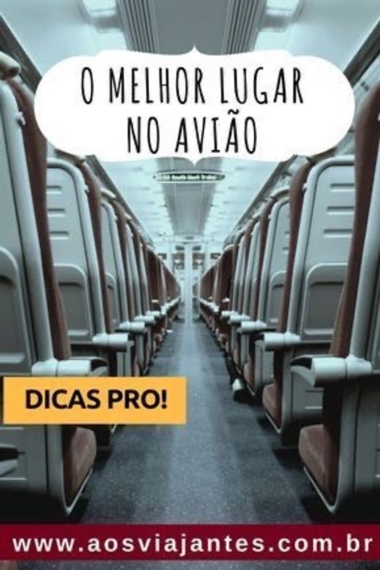 Moda Melhor lugar no avião ✈️