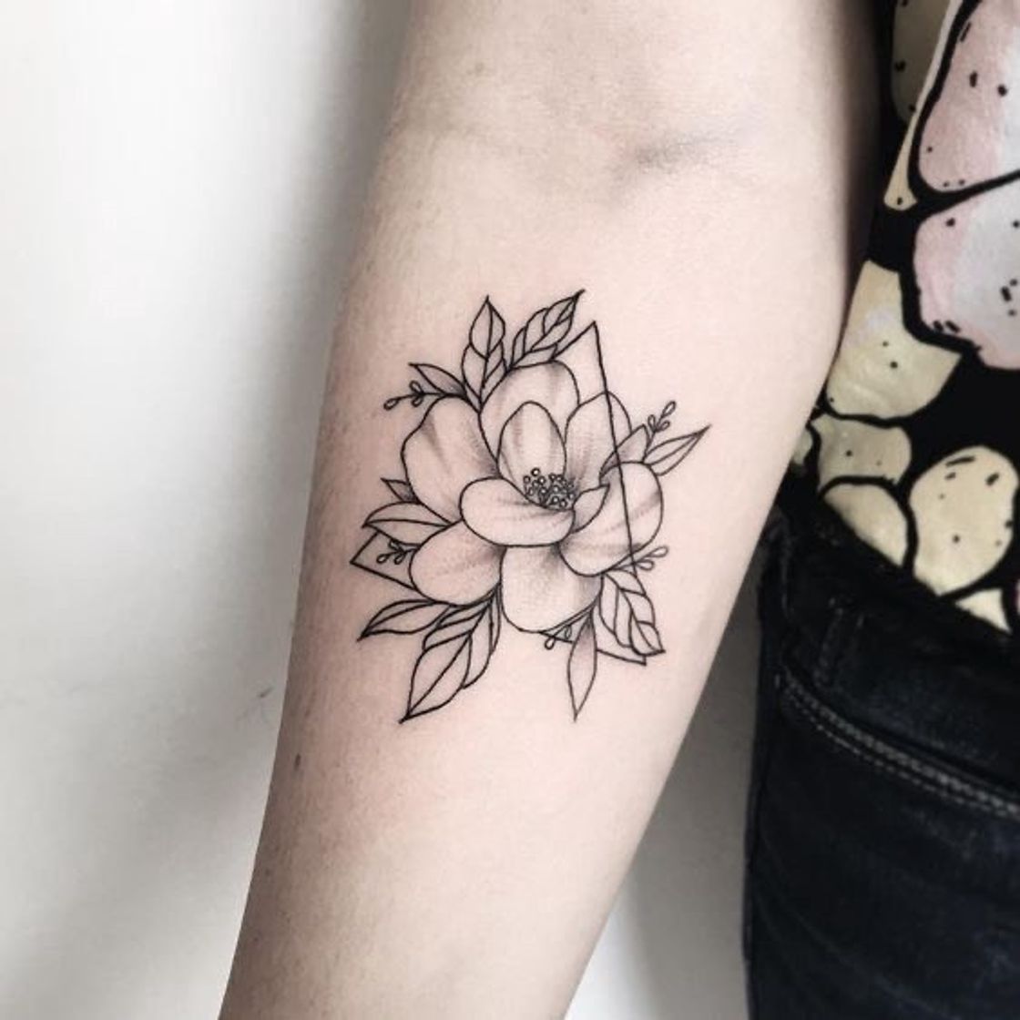 Moda Tatuagem de Rosas 