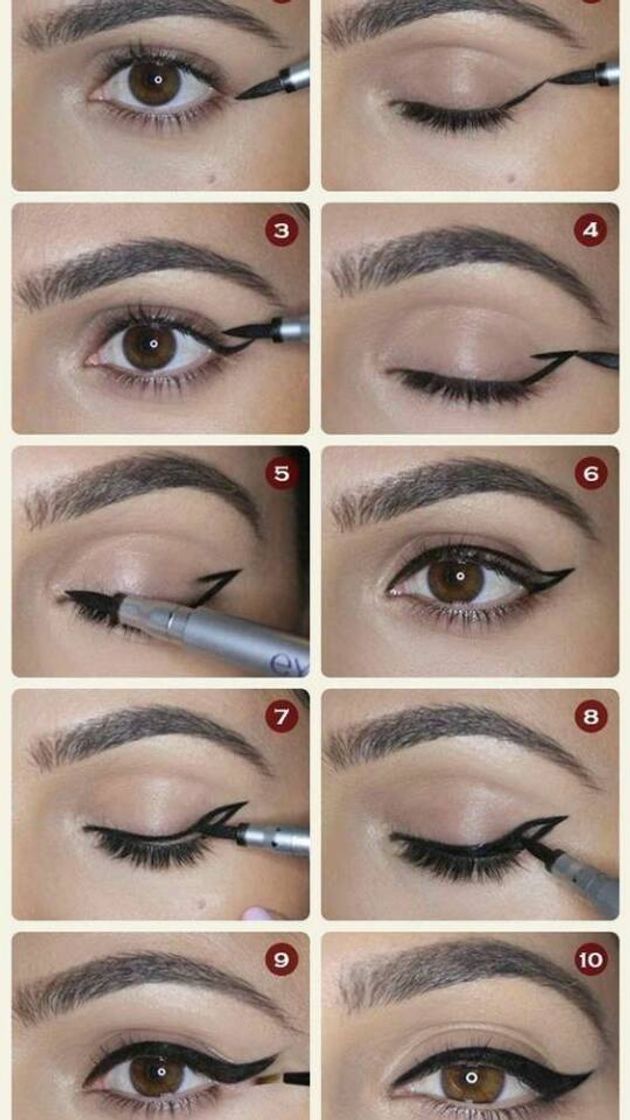 Fashion Tutorial de delineado❤❤