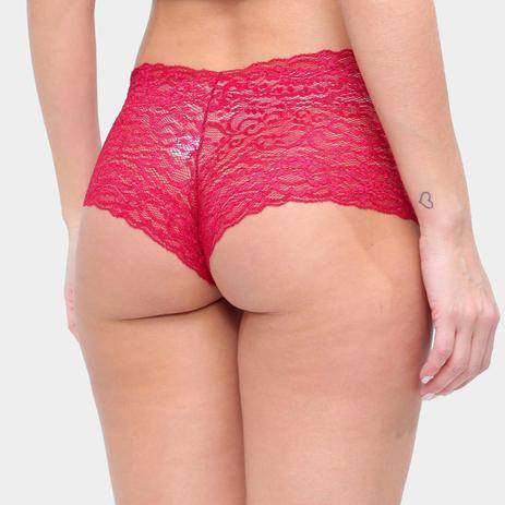 Moda Calcinha Selene Boxer Renda