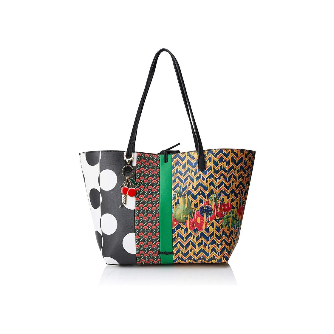 Social Miss Lulu Mujer Bolso de Mano Reversible Elegante Bolso de Hombro de