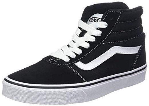 Vans Ward Hi, Sneaker Hombre, Negro